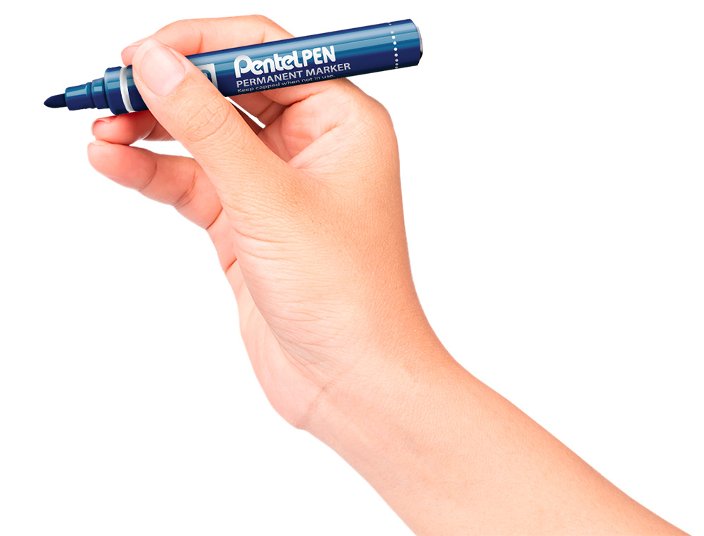 MARCADOR PENTEL N50 PERMANENTE AZUL 4,3 MM