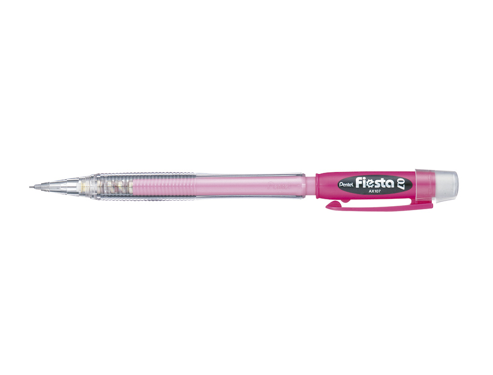 LAPISEIRA PENTEL AX107 FIESTA 0,7 MM VERMELHO