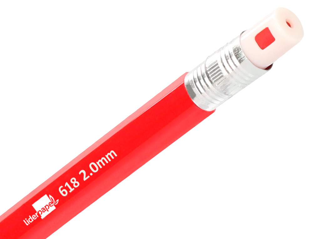 LAPISEIRA LIDERPAPEL RETRATIL 2MM CORES SORTIDAS