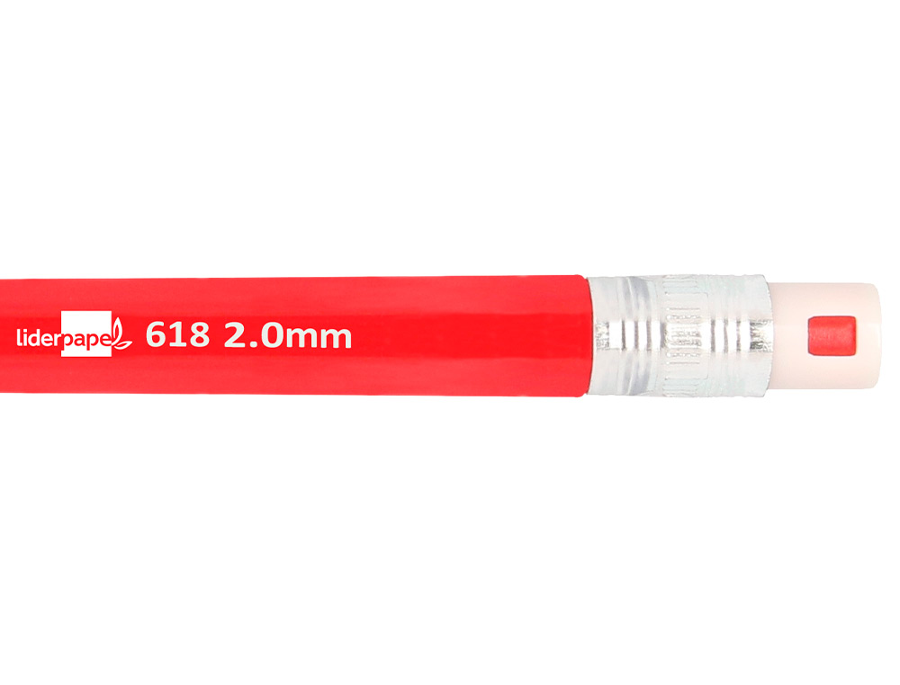 LAPISEIRA LIDERPAPEL RETRATIL 2MM CORES SORTIDAS