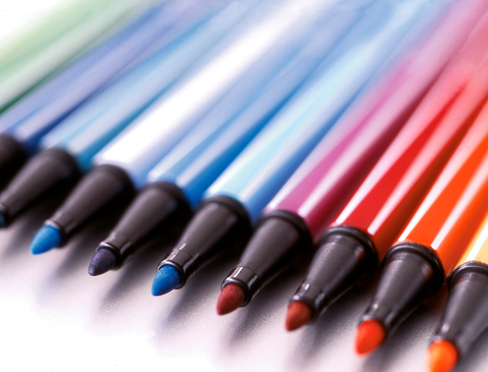 MARCADOR STABILO AGUARELAVEL PEN 68 VERMELHO CARMIM 1 MM