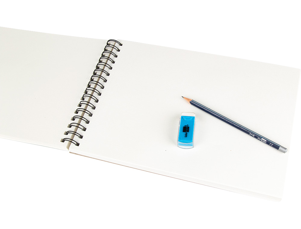 BLOCO DE ESBOCOS LIDERPAPEL ESPIRAL DIN A3 100 FOLHAS 90 GR SEM ESQUADRIA