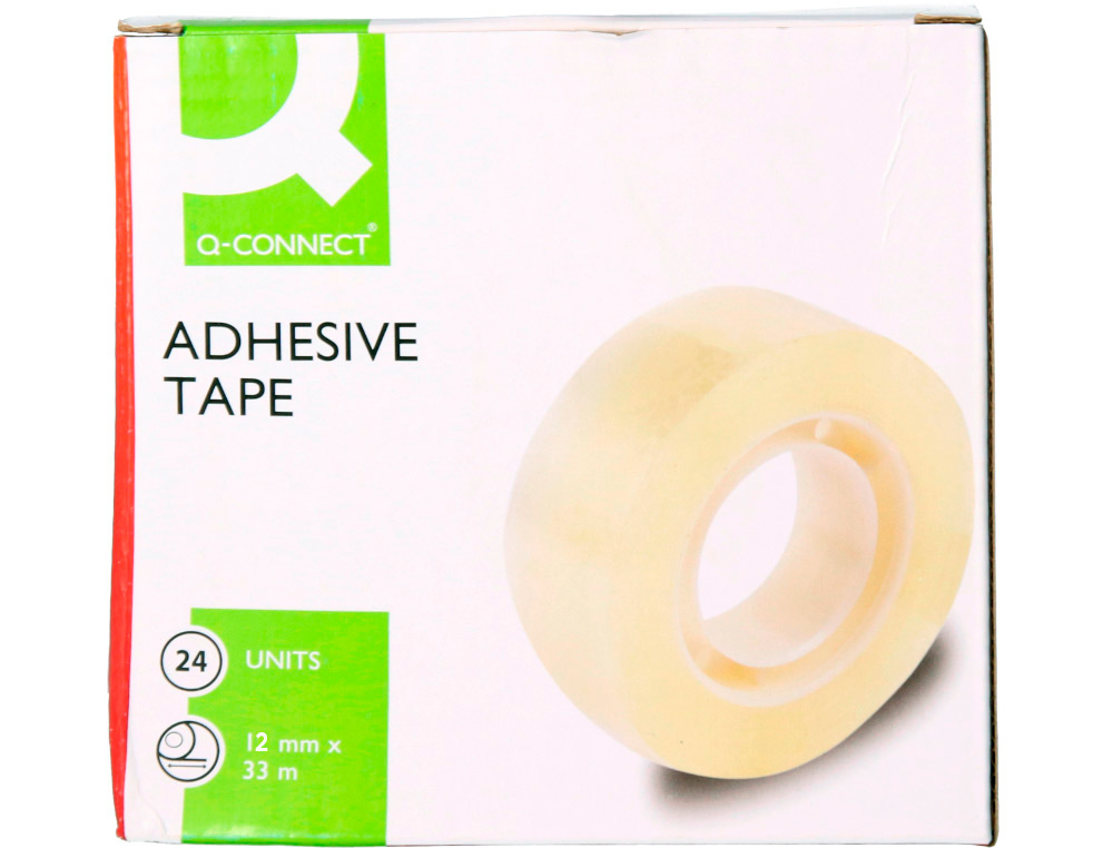 FITA ADESIVA Q-CONNECT 33 MT X 12 MM ENCELOFANADA