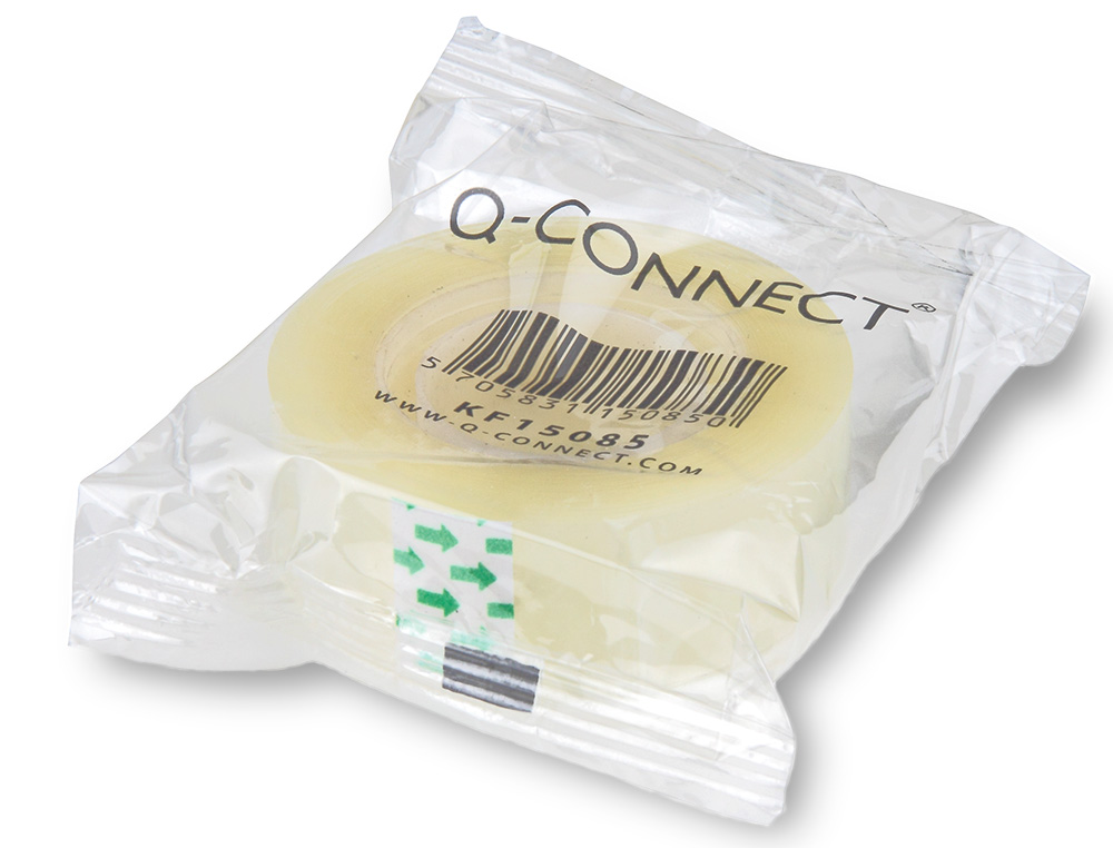 FITA ADESIVA Q-CONNECT 33 MT X 19 MM ENCELOFANADA