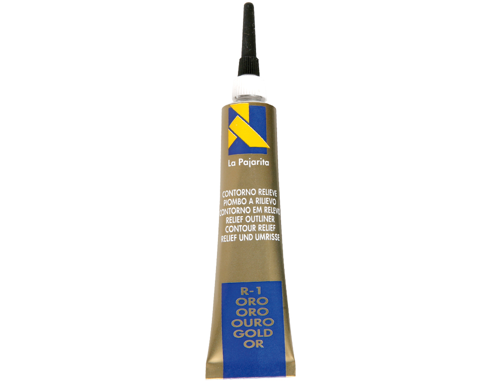 PINTURA PARA CONTORNO OURO R-1 LA PAJARITA