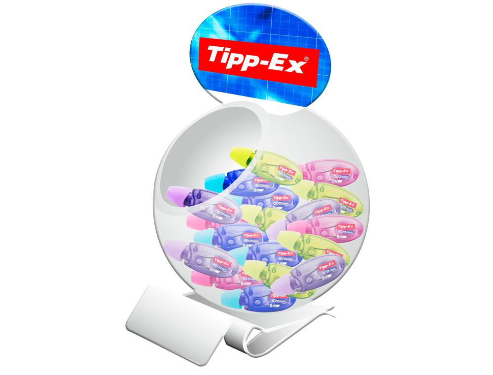 CORRETOR TIPP-EX MICRO TAPE TWIST 6MX12MM EXPOSITOR 60 UNDS