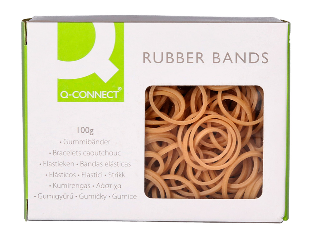 ELASTICOS Q-CONNECT 100 GR NUMERO 3