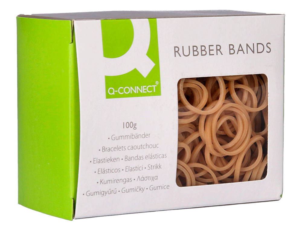ELASTICOS Q-CONNECT 100 GR NUMERO 3