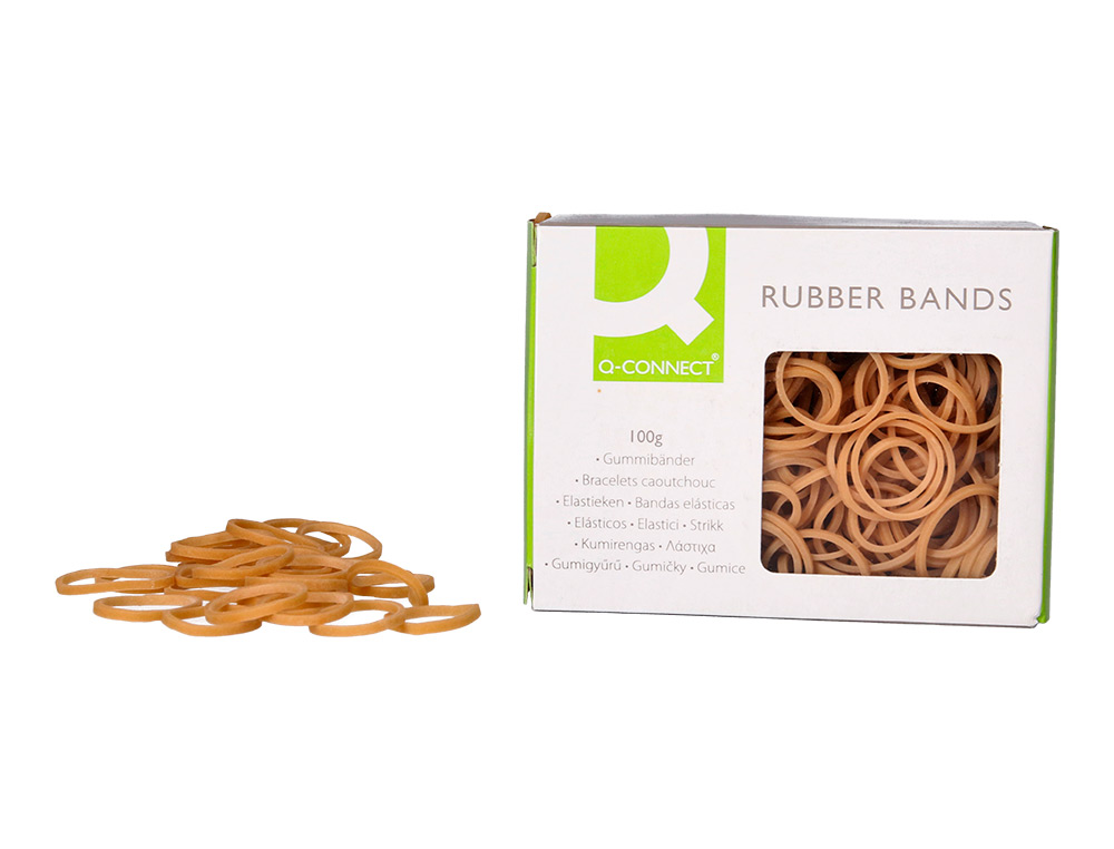 ELASTICOS Q-CONNECT 100 GR NUMERO 3
