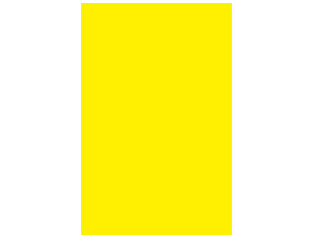 CARTOLINA GUARRO DIN A3 AMARELO LIMAO 185 GR PACK DE 50 FOLHAS