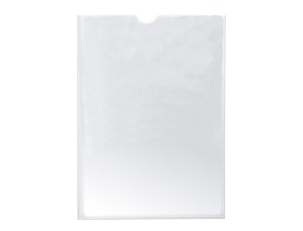 BOLSA CATALOGO Q-CONNECT DIN A5 150 MICRONS PVC TRANSPARENTE 148X 210 MM