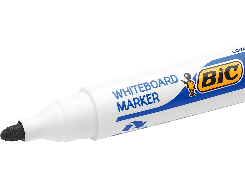 MARCADOR BIC VELLEDA PARA QUADRO BRANCO COR PRETO PONTA REDONDA 1,3 MM