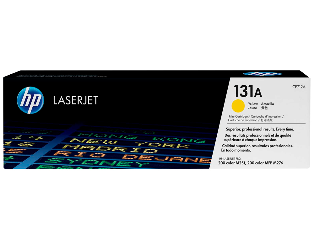 TONER HP 131A LASERJET M251/M276 AMARELO 1800 PAG