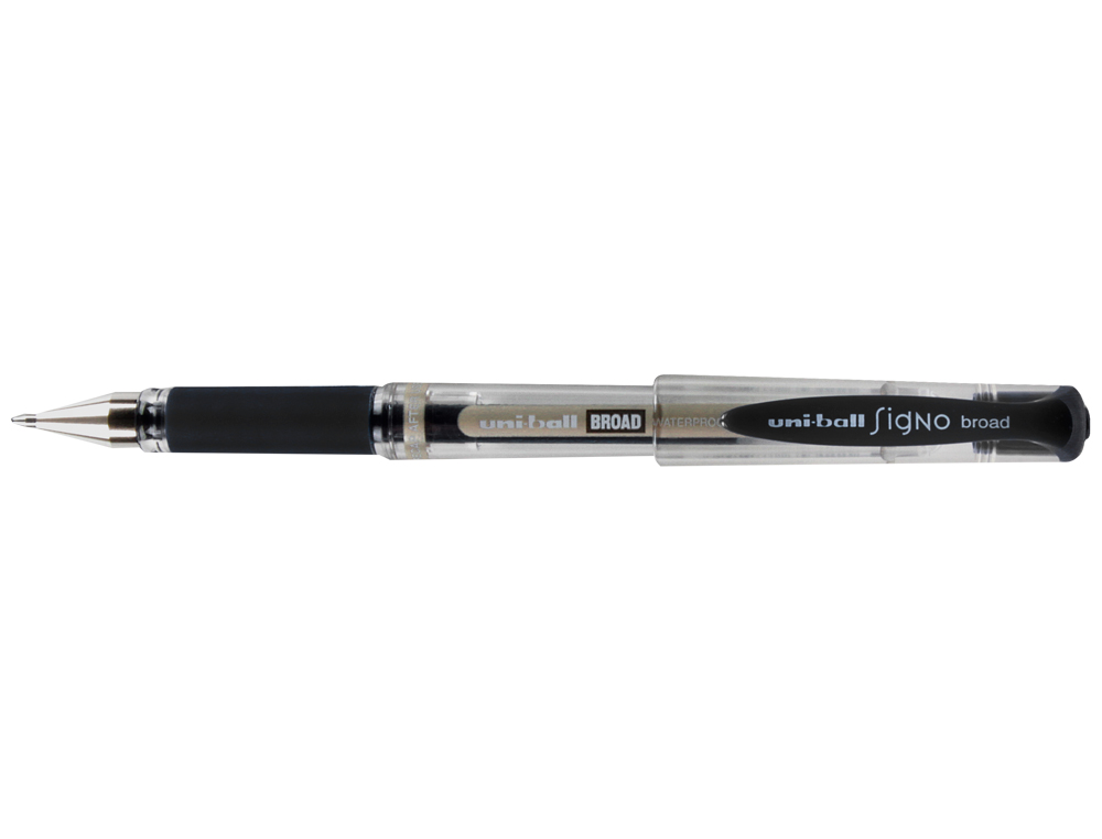 ESFEROGRAFICA UNI-BALL UM-153 SIGNO BROAD PRETO 1 MM TINTA GEL