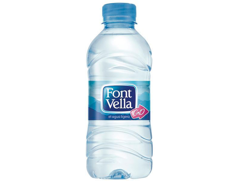 AGUA MINERAL NATURAL FONT VELLA GARRAFA DE 330ML