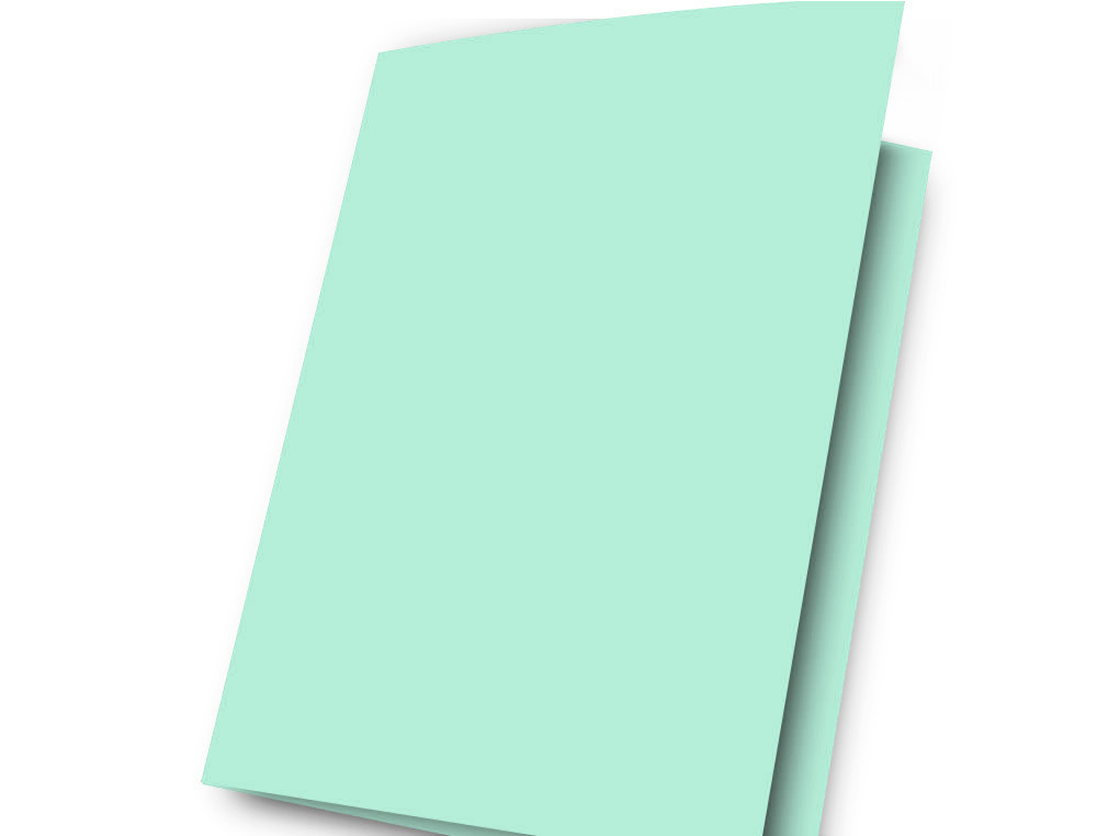 CLASSIFICADOR GIO DE CARTOLINA FOLIO VERDE PASTEL 180 G/M2