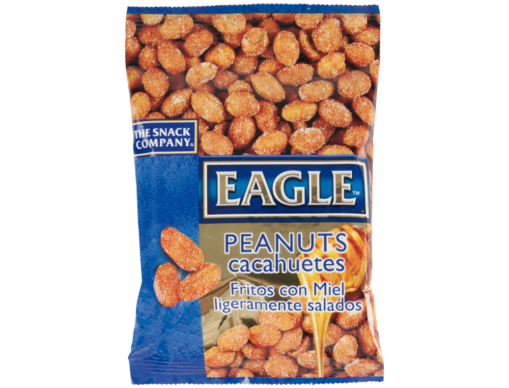 AMENDOINS FRITOS COM MEL EAGLE SNACKS LIGEIRAMENTE SALGADOS 75G