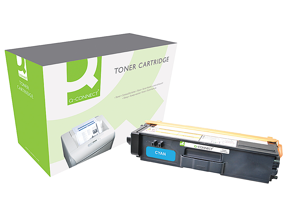 TONER Q-CONNECT COMPATIVEL BROTHER TN325C HL-4140CN / 4150CDN / 4570CDW / 4570CDWT / DCP 9055CDN / 9270CDN / MFC 9460CDN