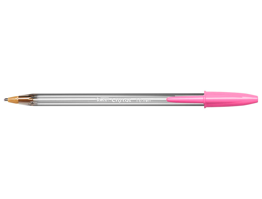 ESFEROGRAFICA BIC CRISTAL LARGE FASHION ROSA PONTA 1,6 MM