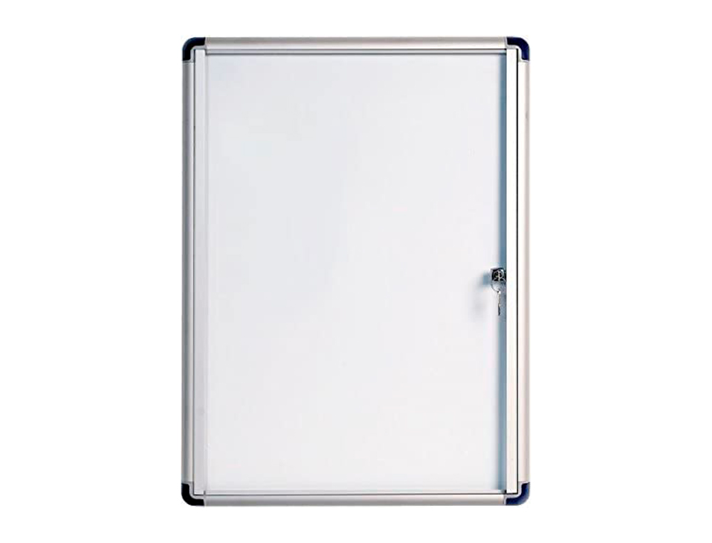 VITRINA DE ANUNCIOS BI-OFFICE FUNDO MAGNETICO EXTRAPLANA DE INTERIOR 49X66,4 CM