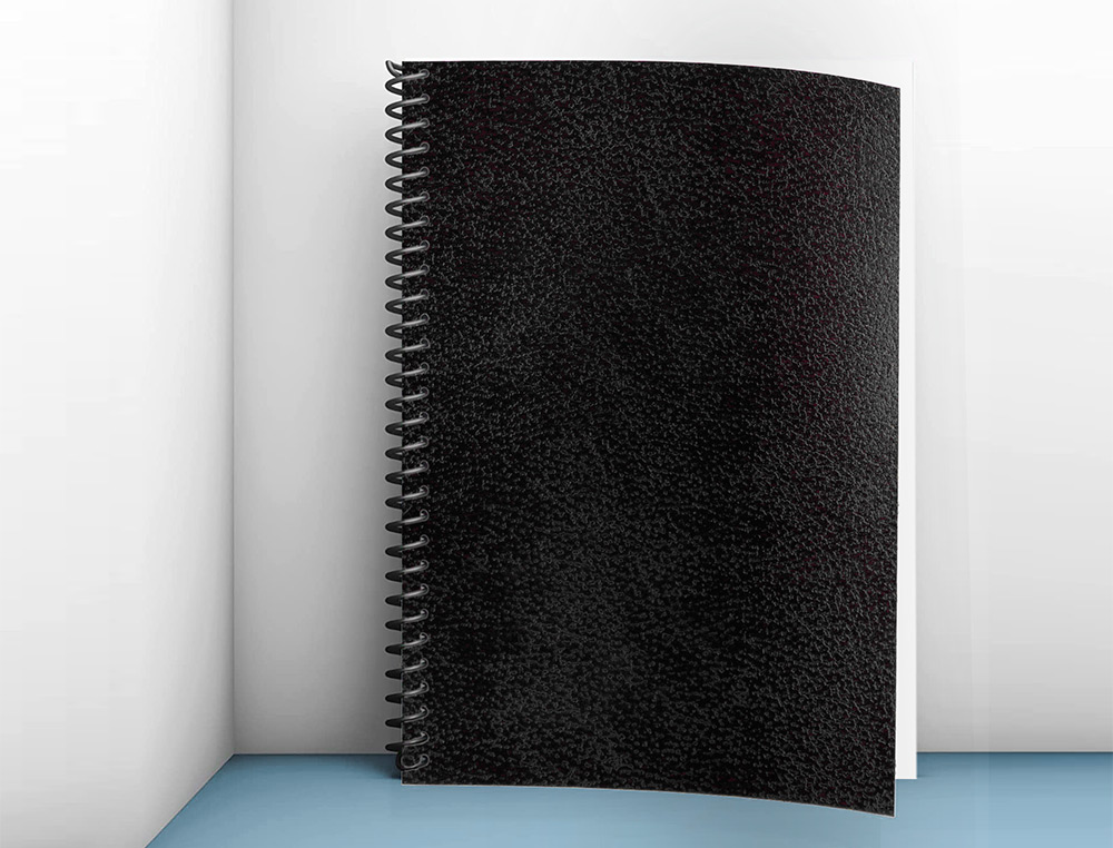 CAPA DE ENCADERNACAO LIDERPAPEL CARTAO DIN A3 1 MM PRETA PACK DE 50 UNIDADES