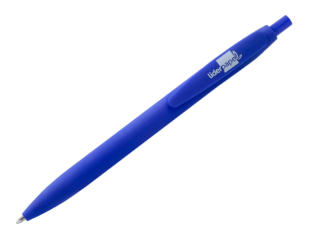 ESFEROGRAFICA LIDERPAPEL GUMMY TOUCH RETRATIL 1,0 MM TINTA AZUL