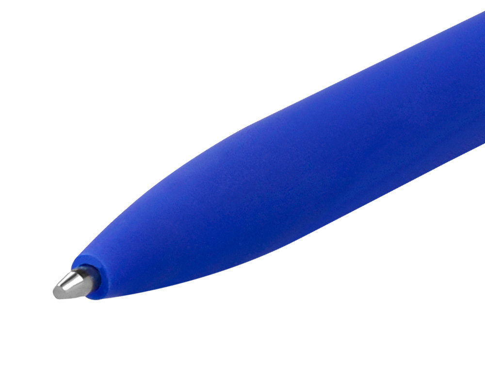 ESFEROGRAFICA LIDERPAPEL GUMMY TOUCH RETRATIL 1,0 MM TINTA AZUL