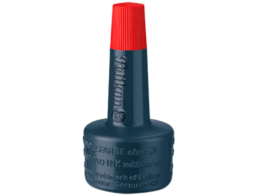 TINTA PARA CARIMBOS PELIKAN 4K FRASCOS 28 ML VERMELHO