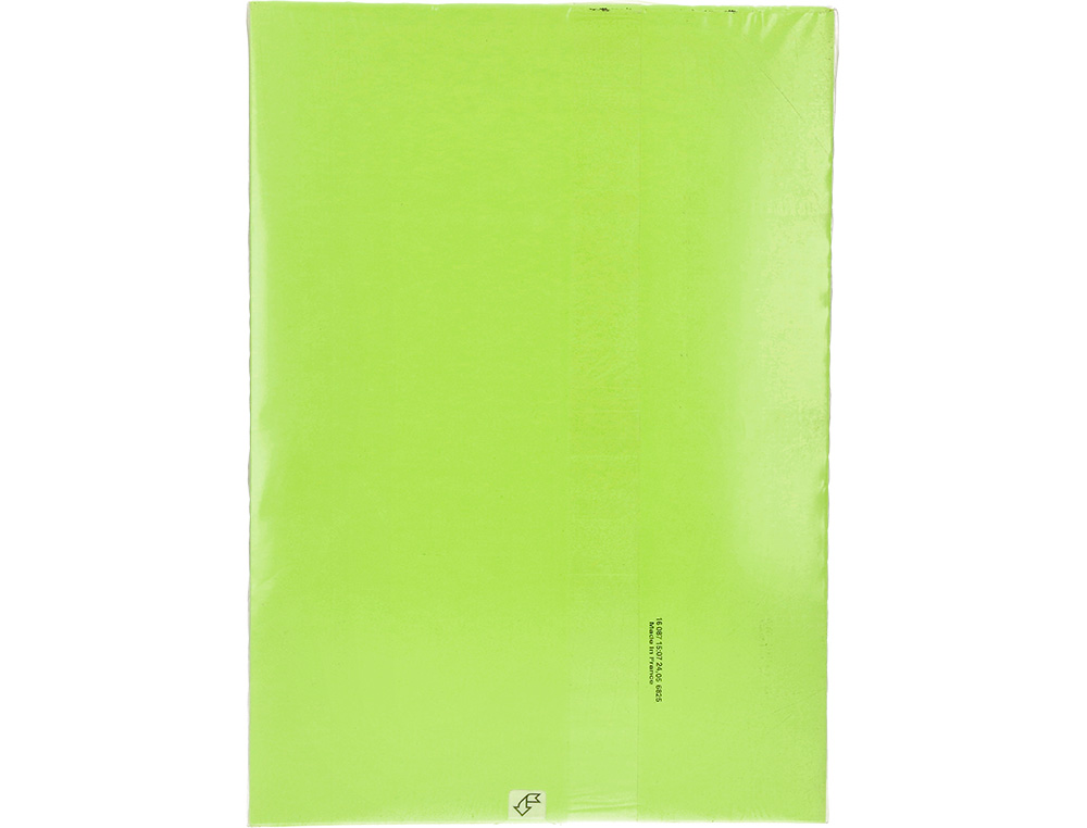 PAPEL DE COR Q-CONNECT DIN A3 80 GR VERDE NEON EMBALAGEM DE 500 FOLHAS