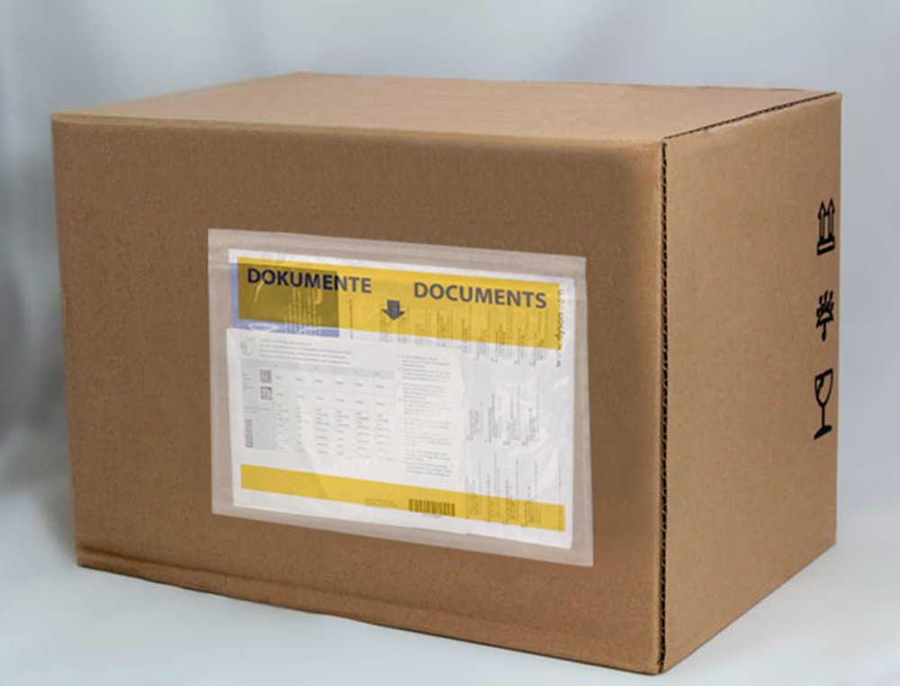 ENVELOPE AUTOADESIVO Q-CONNECT PORTA DOCUMENTOS MULTILINGUE 165X122 MM JANELA TRANSPARENTE PACK DE 100 UNIDADES
