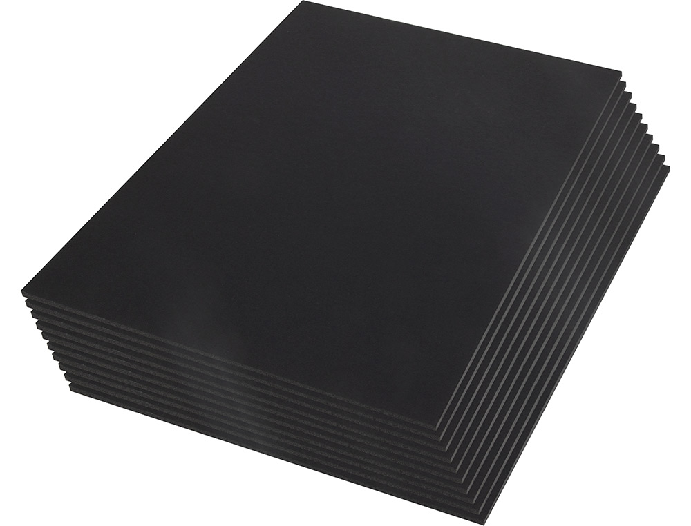 CARTAO K-LINE LIDERPAPEL DIN A3 5 MM DUPLA FACE PRETO