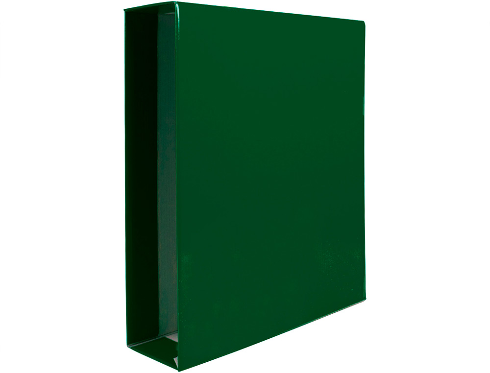 CAIXA PARA PASTA DE ARQUIVO LIDERPAPEL CARTAO FOLIO DOCUMENTA LOMBADA 82MM COR VERDE