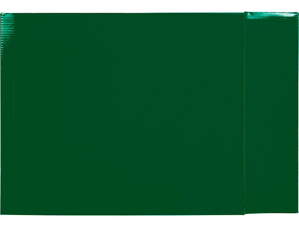 CAIXA PARA PASTA DE ARQUIVO LIDERPAPEL CARTAO FOLIO DOCUMENTA LOMBADA 82MM COR VERDE