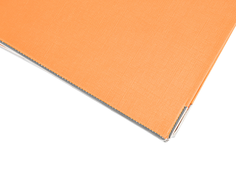 PASTA DE ARQUIVO DE ALAVANCA LIDERPAPEL DOCUMENTA PVC DIN A4 LOMBADA 52 MM LARANJA