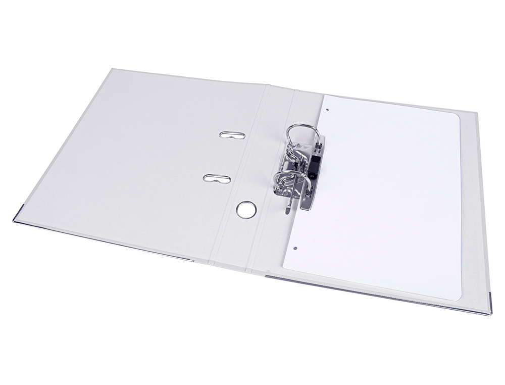 PASTA DE ARQUIVO DE ALAVANCA LIDERPAPEL DOCUMENTA PVC DIN A4 LOMBADA 52MM BRANCO