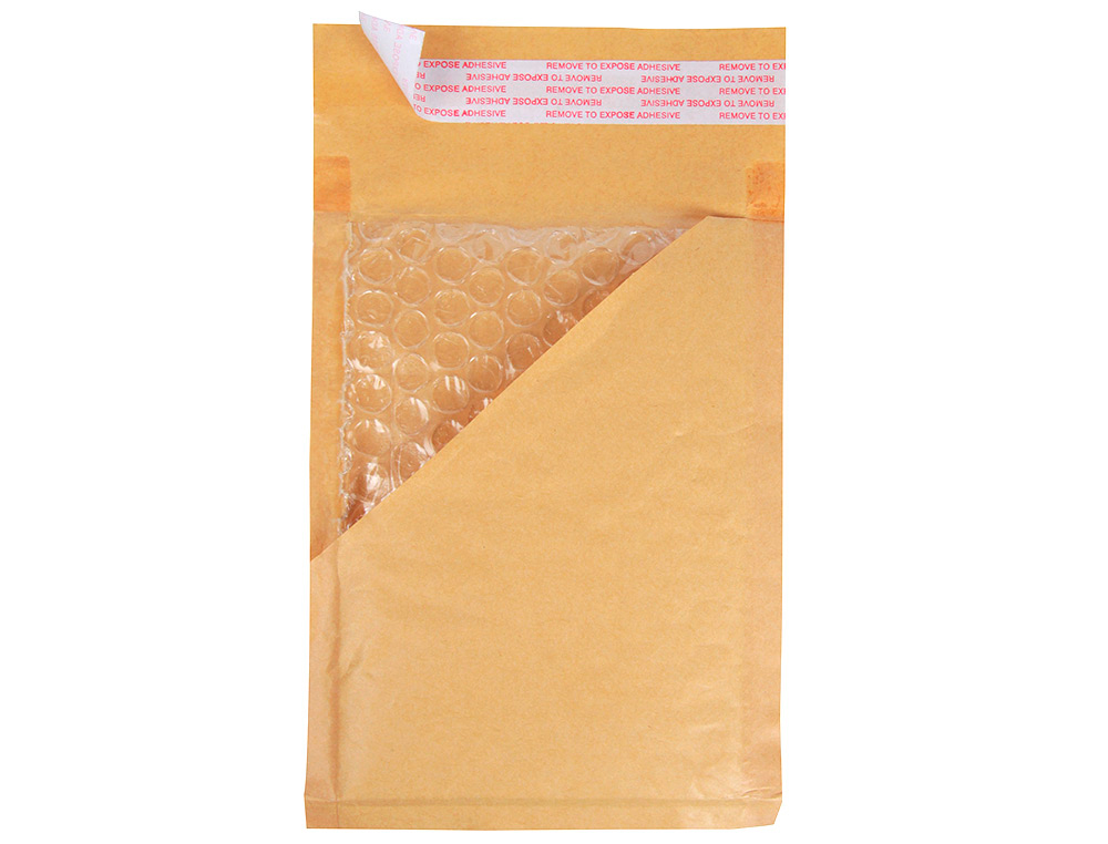 ENVELOPE BORBULHAS Q-CONNECT CREME CD 175X165 MM CAIXA DE 100 UNIDADES