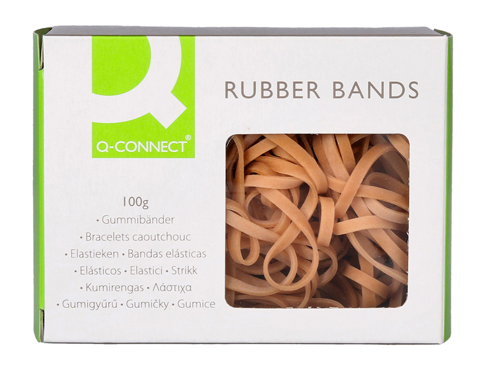 ELASTICOS Q-CONNECT 100 GR NUMERO 33