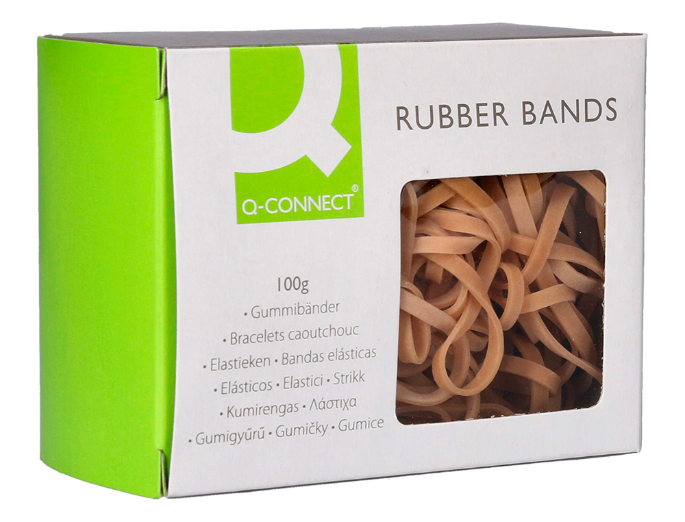ELASTICOS Q-CONNECT 100 GR NUMERO 33