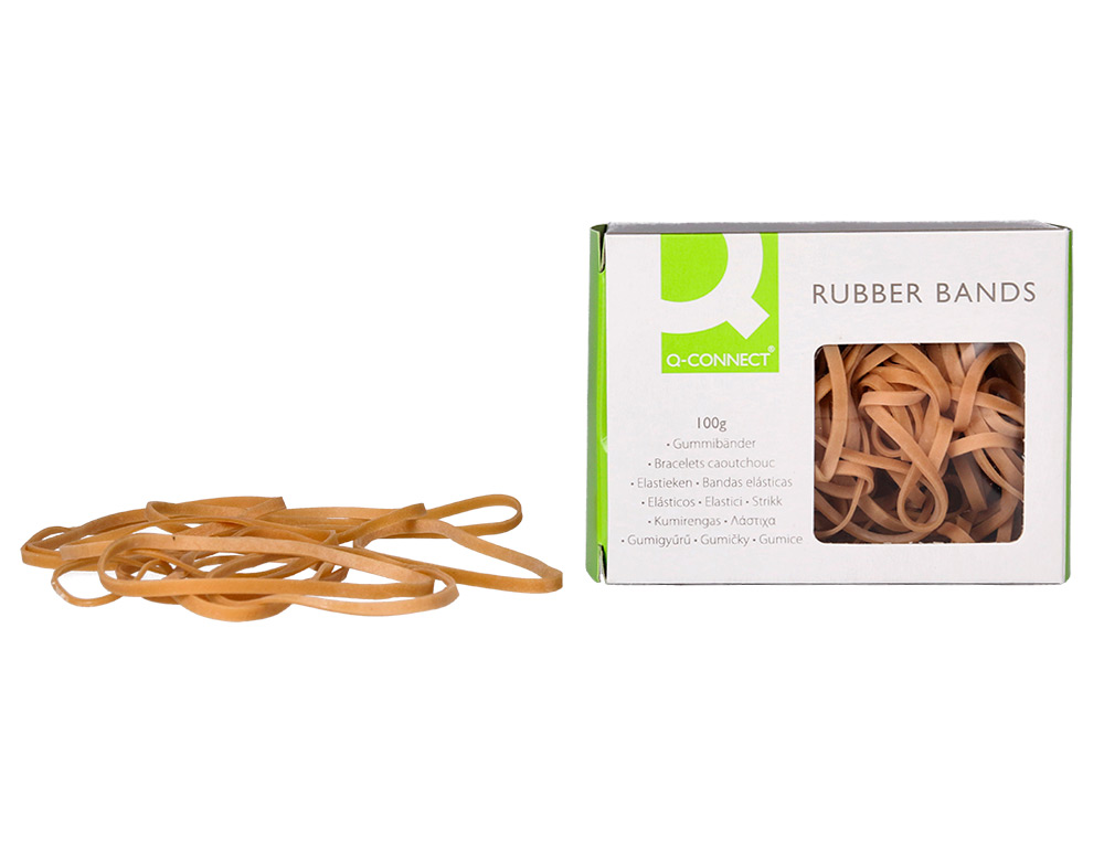 ELASTICOS Q-CONNECT 100 GR NUMERO 33