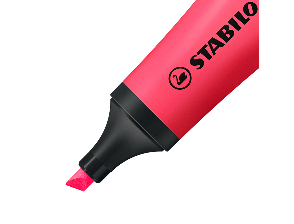 MARCADOR FLUORESCENTE STABILO 72 ROSA NEON