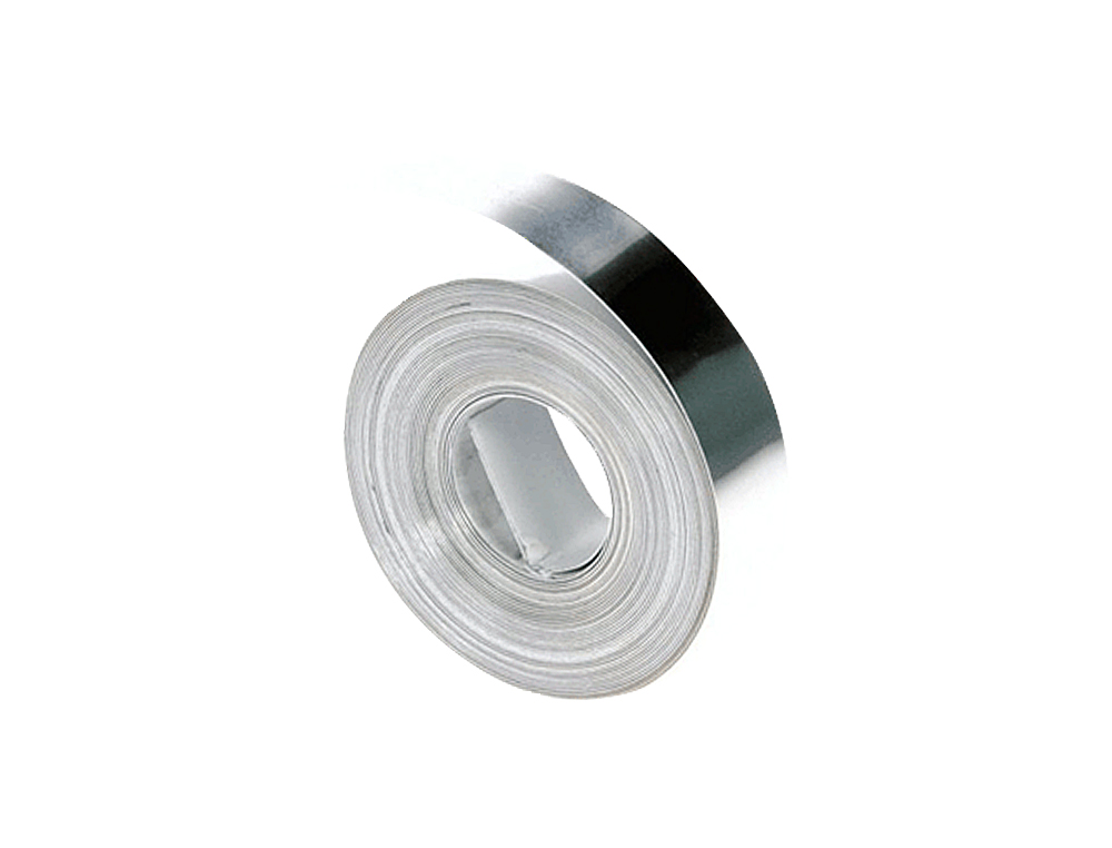 FITA DYMO ACO INOXIDAVEL 12MM X 6,40MT SEM ADESIVO PARA ETIQUETADORA