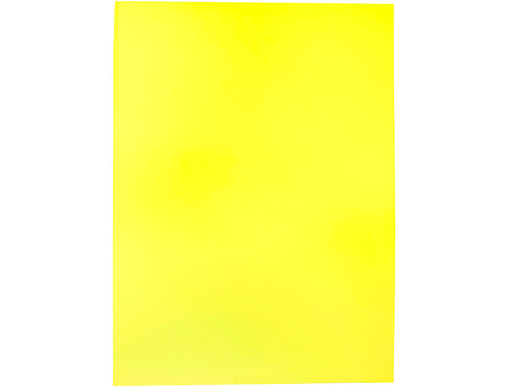 GOMA EVA LIDERPAPEL AMARELO FLUORESCENTE PLACA 50X70CM 60GR ESPESSURA 2MM