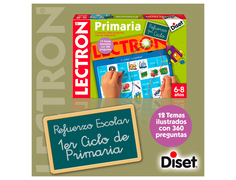 JOGO DISET DIDACTICO LECTRON PRIMER CICLO DE PRIMARIA
