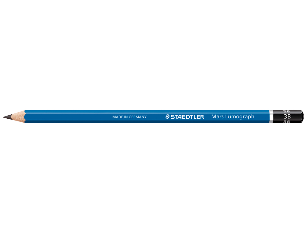 LAPIS DE GRAFITE STAEDTLER MARS LUMOGRAPH 100 3B UNIDADE