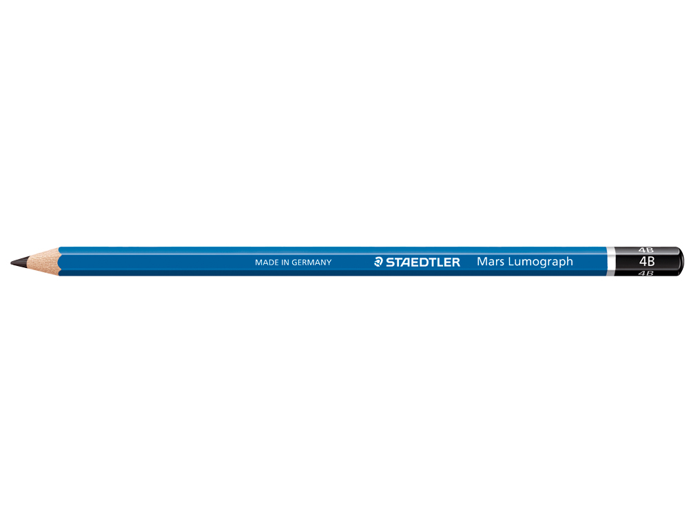 LAPIS DE GRAFITE STAEDTLER MARS LUMOGRAPH 100 4B UNIDADE