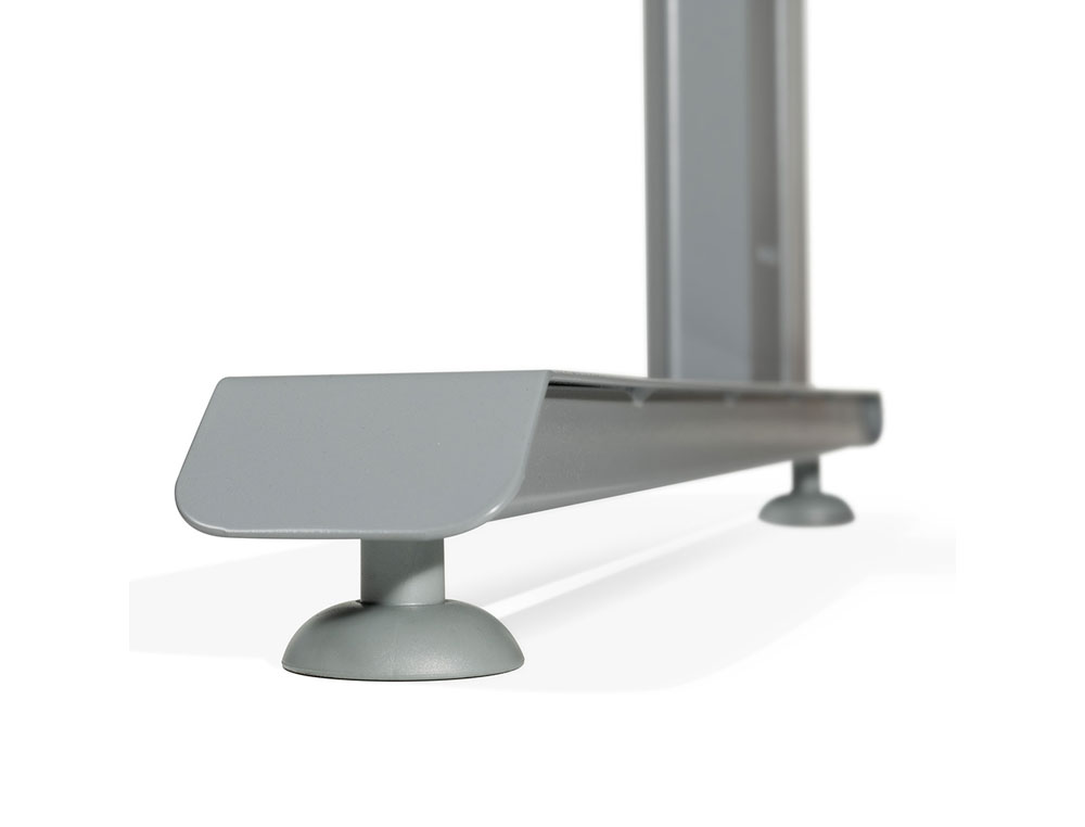 ALA PARA MESA ROCADA SERIE METAL 180X120 CM DIREITA ACABAMENTO AC04 BRANCO