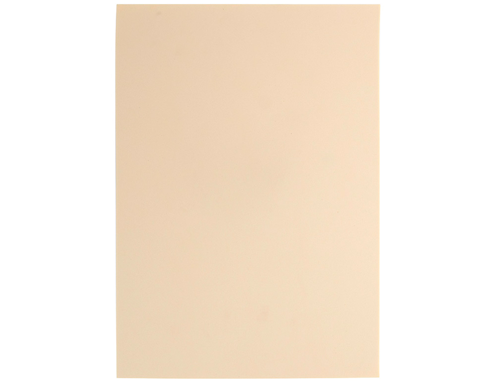 GOMA EVA LIDERPAPEL DIN A4 60 GR ESPESSURA 1,5MM BEGE PACK 10 FOLHAS