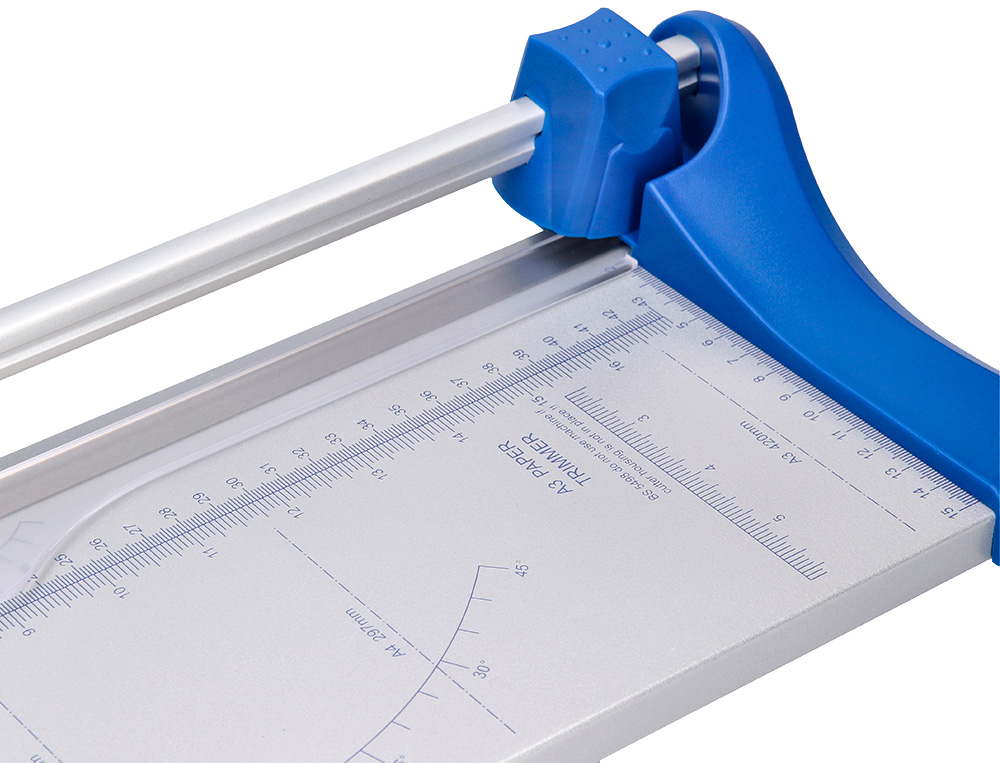 CISALHA Q-CONNECT METALICA DE ROLO DE 44 CM COM BASE DE ALUMINIO