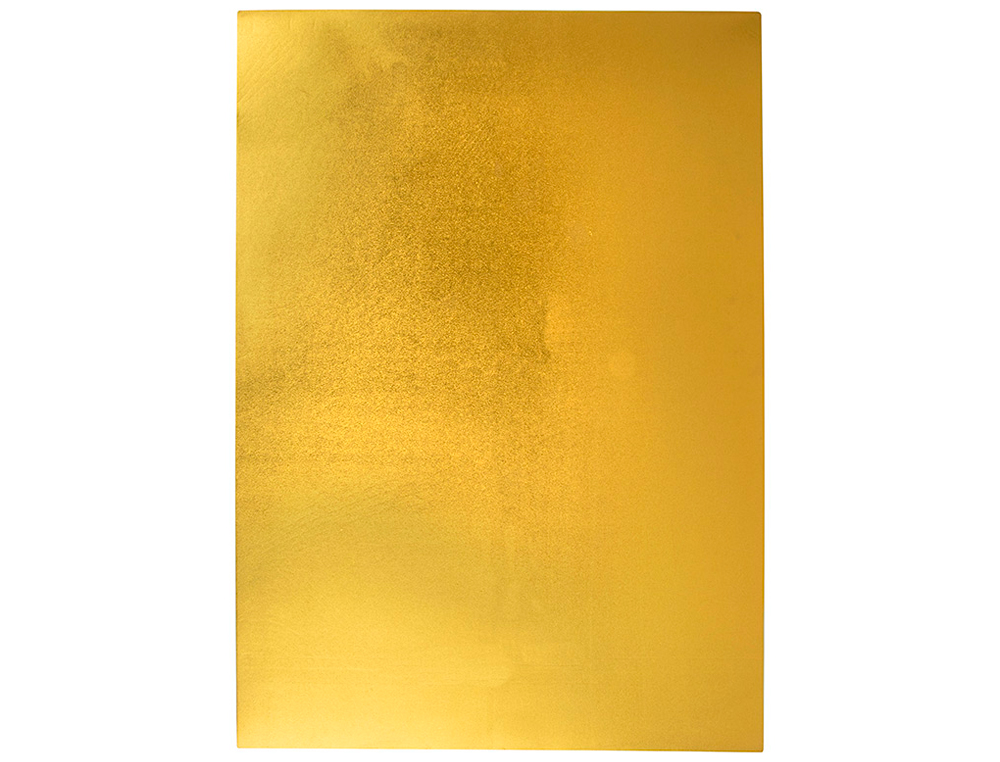 GOMA EVA LIDERPAPEL 50X70 CM ESPESSURA 2 MM METALIZADA OURO