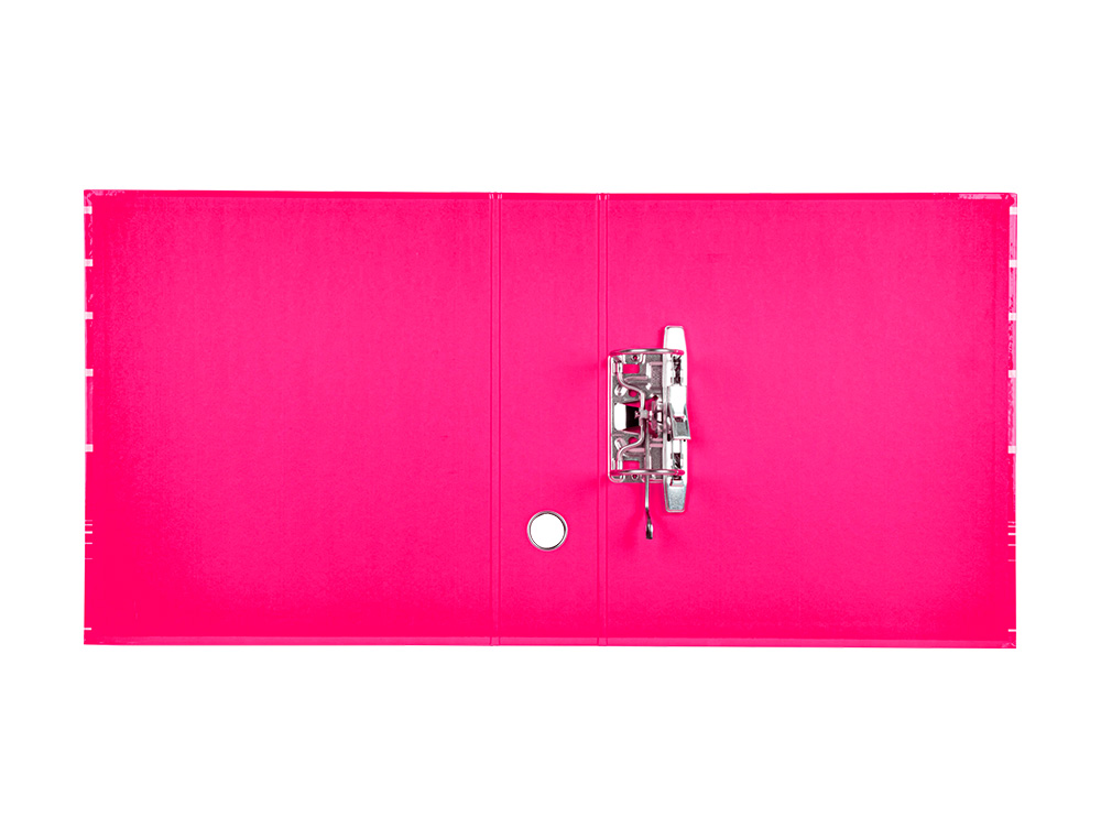 PASTA DE ARQUIVO DE ALAVANCA LIDERPAPEL FILING SYSTEM CARTAO FORRADO DIN A4 COM CAIXA ROSA